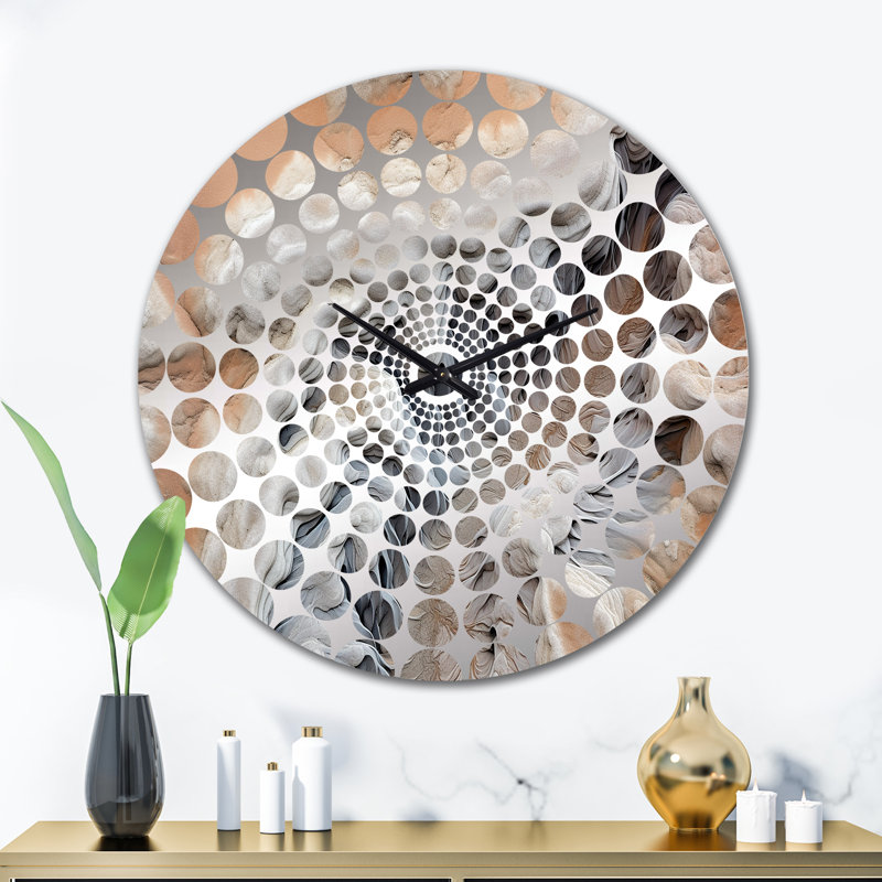 Horloge murale Gabryal - Fractals, Grand