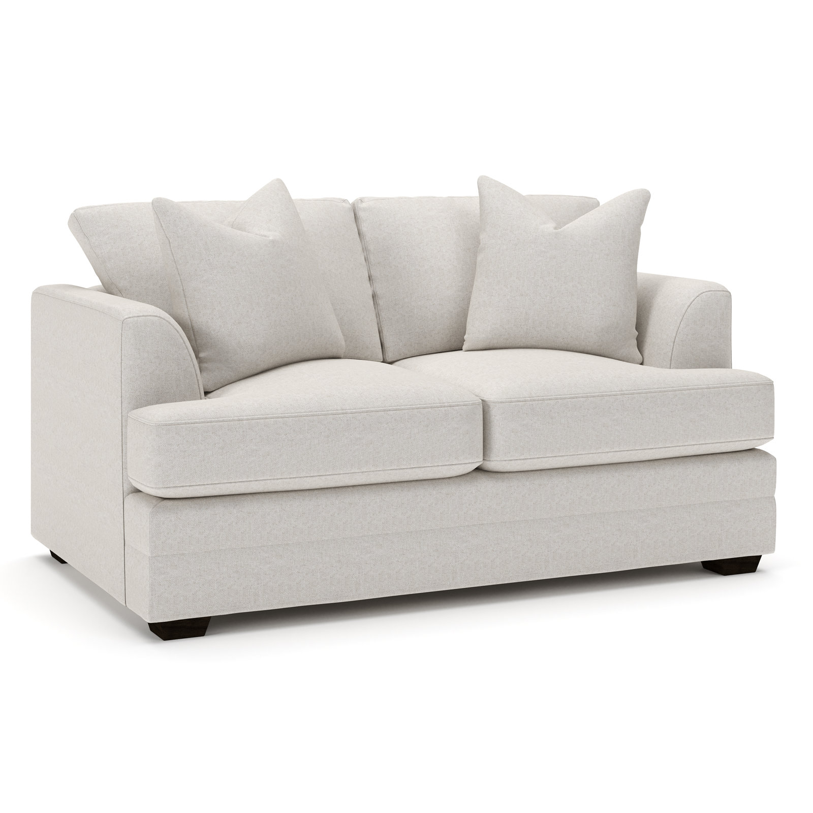 Edan 66'' Sofa, Macarena Light Gray Canvas