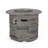 Outdoor 32" Round Propane Fire Pit