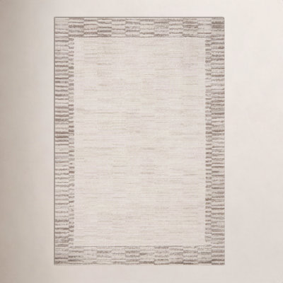 Chris Loves Julia x Loloi Calvin Ivory Pebble Rug
