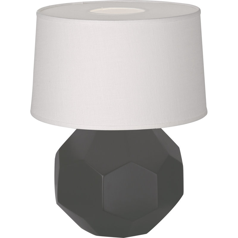 Franklin Table Lamp, 16.5" H x 12.5" W x 12.5" D, Ash