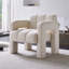 Chaise d'appoint pratique et large rembourrée-1672973470