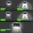 Wagan Outdoor LED Motion Sensor Wall Pack Light with Solar Panels
