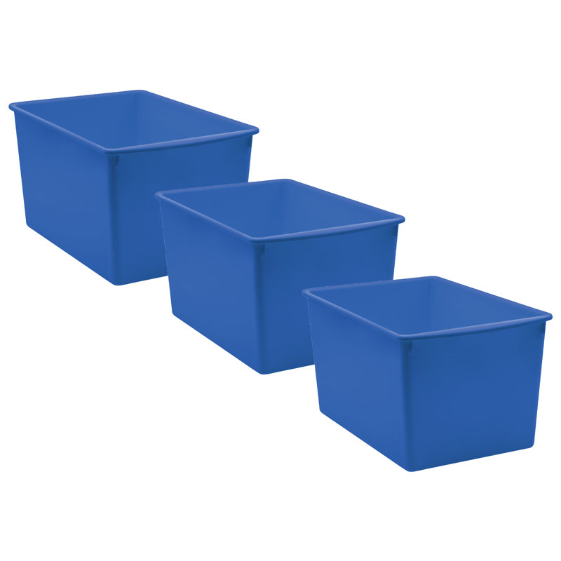 Ensemble de bacs en plastique multi-usages, clair