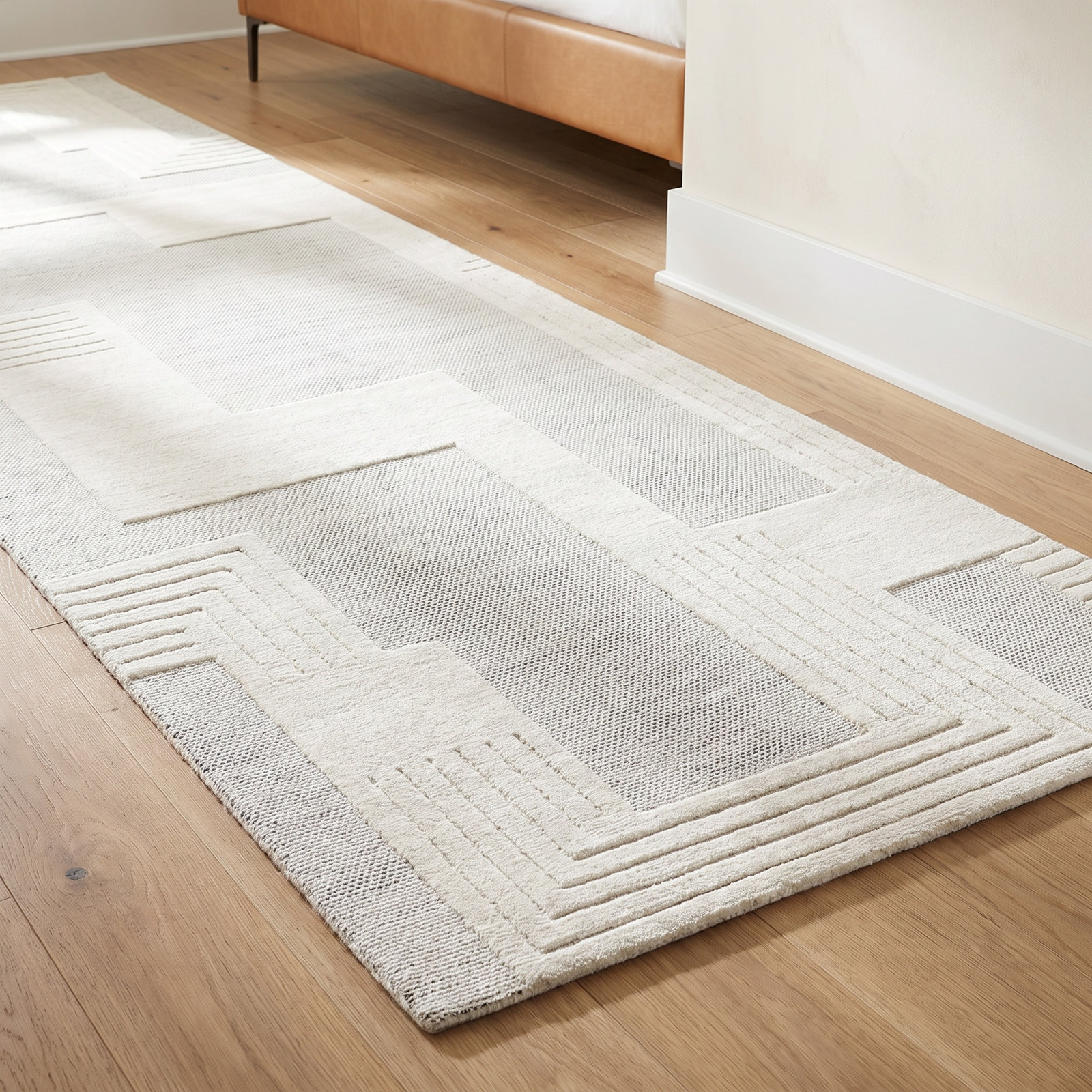 Ronaldo Hand Loomed Wool Rug, Rectangle 9' x 12'