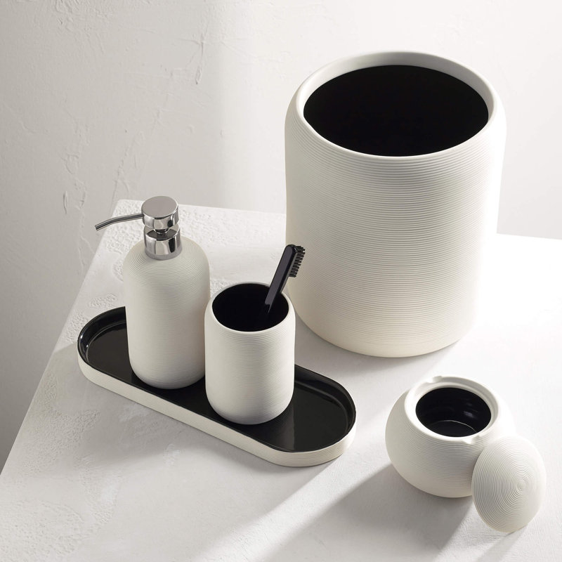 Hygge Porcelain China Bathroom Accessory