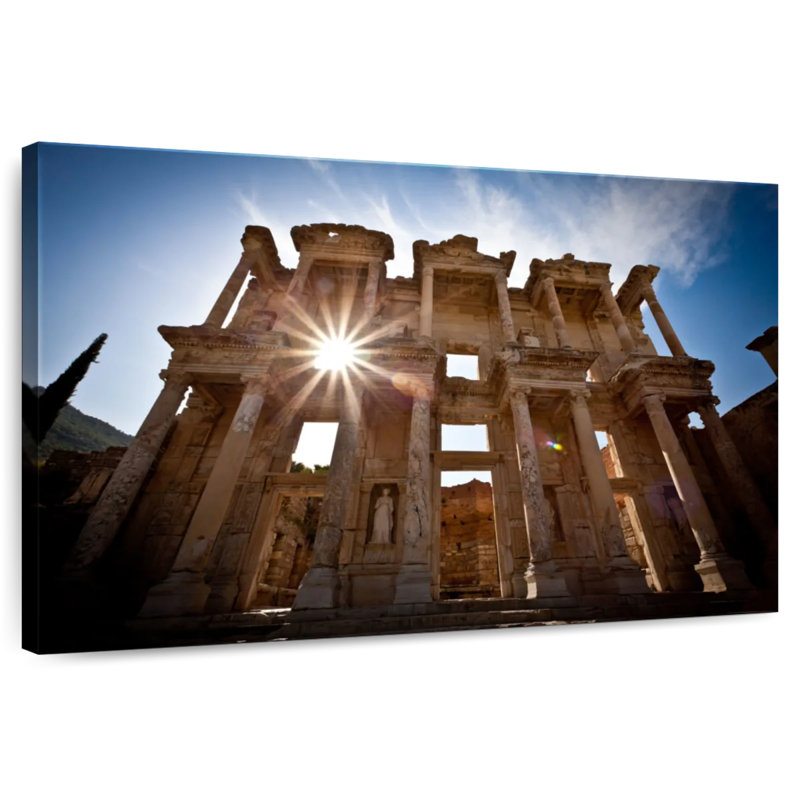 Bibliothèque Celsus Sunburst, H 24 po x l 36 po