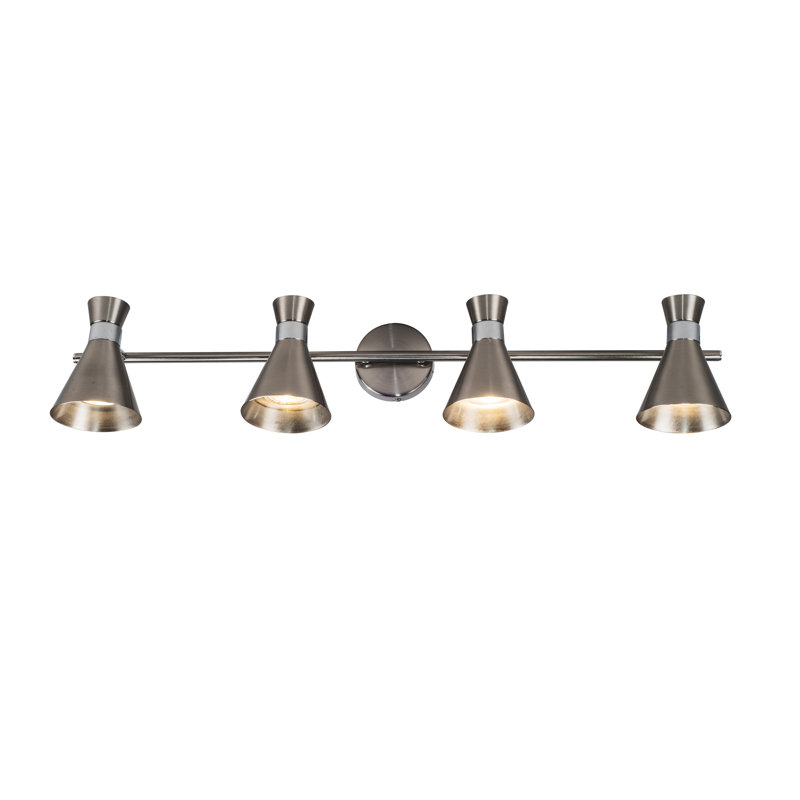 Semi Flush Mount, Satin Chrome