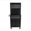 Armoire à outils sur roulettes, coffre à outils roulant verrouillable à 6 tiroirs avec 4 roues universelles, organisateur de rangement de boîte à outils détachable 2 en 1 pour atelier de réparation-1776381897