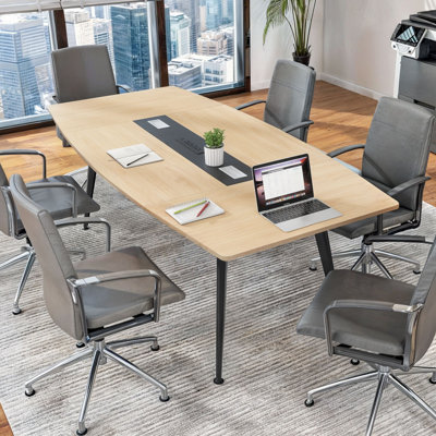 Ellswerth 70.8'' Boat Shaped Conference Table