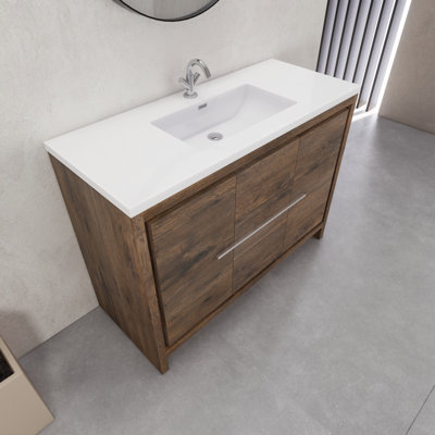 Eden 48" Single Sink Bathroom Vanity Set