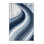 Tapis gris moelleux en tissu Slalom