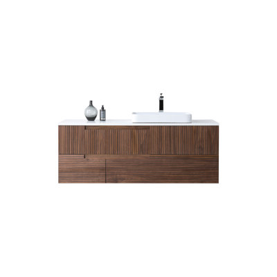 Jaxxen 60" Cedar Single Bathroom Vanity
