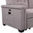 Sleeper, Reversible  Basic Sectional Sofa Sofa Sofa With Storage Chaise, USB Charging Ports And Pocket-1554962272