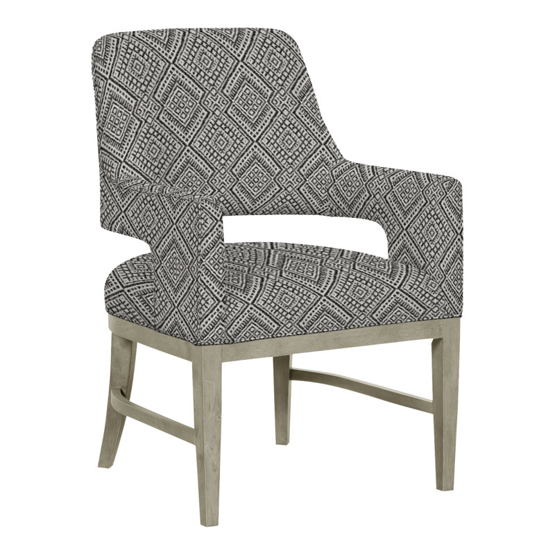 Chaise avec accoudoirs Josie Grande, Amande chamois, 2033 chameau