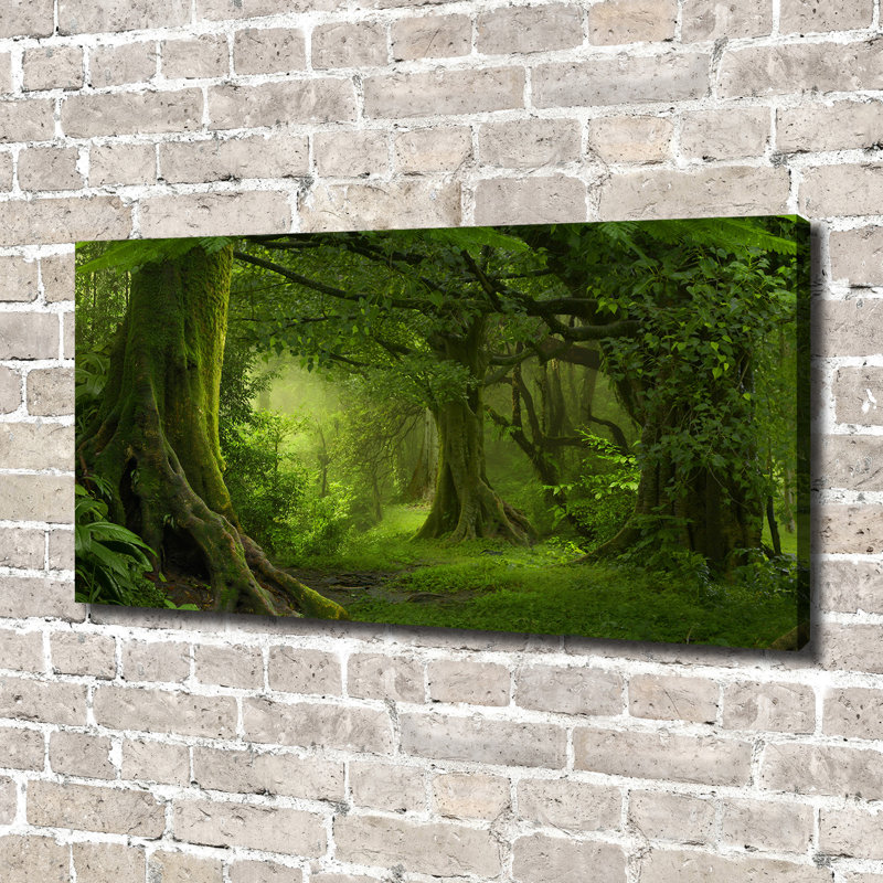 Tropical Jungle - Wrapped Canvas Print