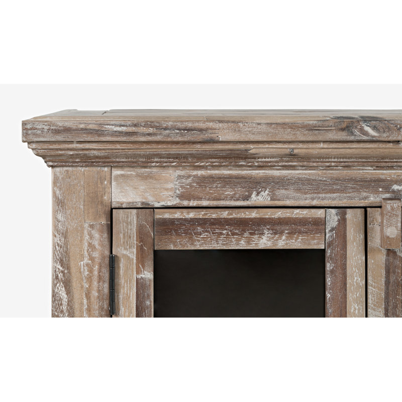 Knorr 54" Acacia Solid Wood Sideboard, Gray Wash