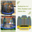Costway Hexagon Backyard Trampoline with Safety Enclosure-72732064
