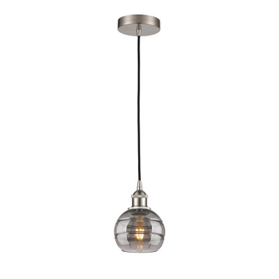 Luminaire suspendu 1 lumière Edison Bienes-616-G556