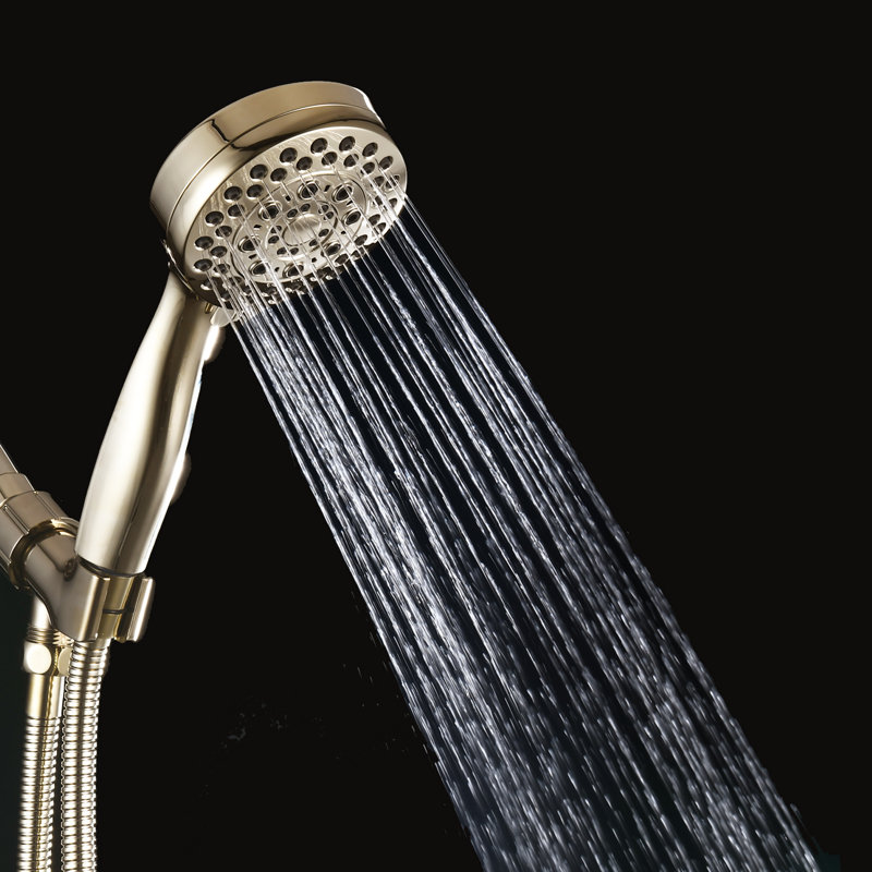 Handheld Shower Head 2.5 GPM GPM, Brushed Gold