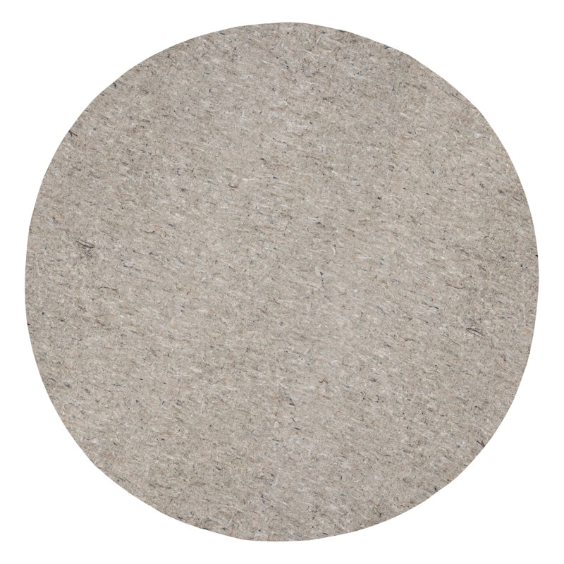 Bottorff Dual Surface 0.33" Non Slip Rug Pad, Round 6'
