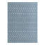 Tapis bleu sarcelle intérieur / extérieur à motif tissé à la main Southbrook Innnsbrook-819146370