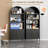 30.7 In. W X 72.8 In. H X 15.4 In. D Arch Metal Freestanding Cabinet With Doors And Adjustable Shelves-107403138