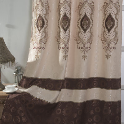 Rosenda Room Darkening Curtain Single Panel