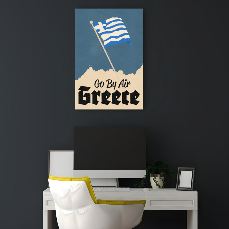 Art rétro rétro de la Grèce rétro