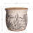 Adairsville Rustic Farmhouse Ceramic Planter & Kitchen Utensil Holder, Cottage Country Flower Pot for Indoor Plants & Home Garden Decor
