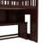 Twin Size Loft Bed With Movable Desk And Storage Shelf, Featuring Storage Stairs,Espresso-1042781953-1042781954