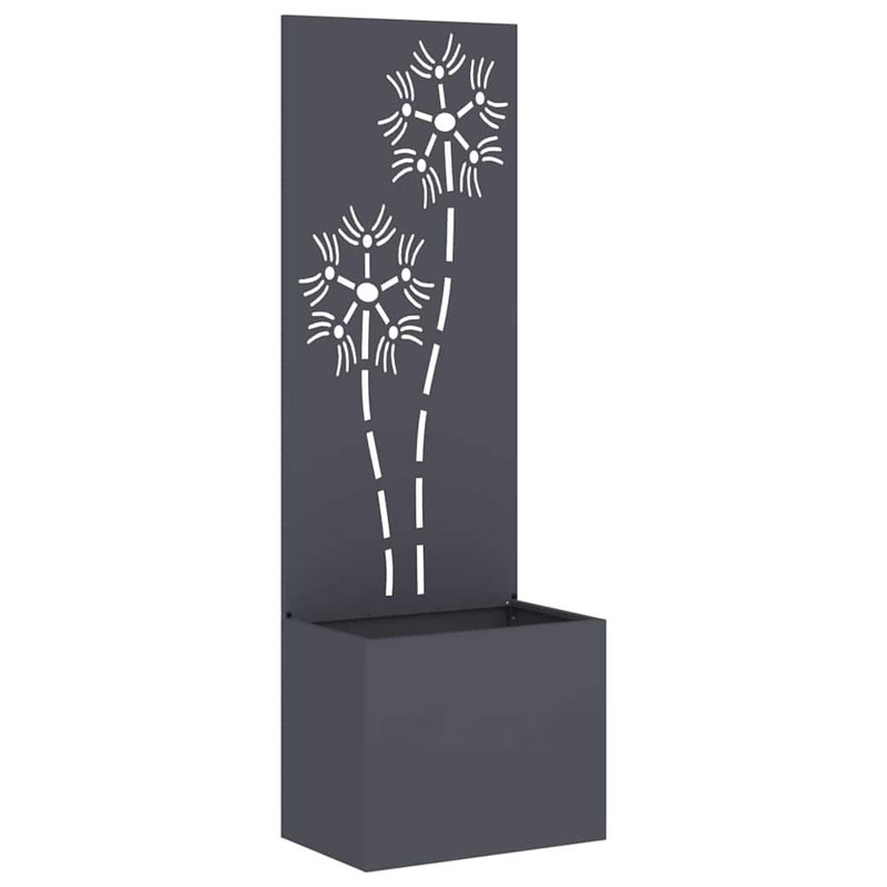Planter Box, 140cm H x 50cm W x 50cm D, Anthracite