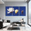 Ensemble de 3 impressions sur toile Magnolia-629891222