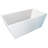 Bellevue 60'' x 32'' Soaking Solid Surface Bathtub-88695064-88695057