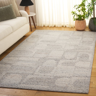Harvest Hand Tufted Wool Abstract Indoor Rug
