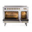 ILVE Nostalgie II Noblesse 48 dans la gamme d'induction, 6 éléments d'induction (porte en verre)-688382870