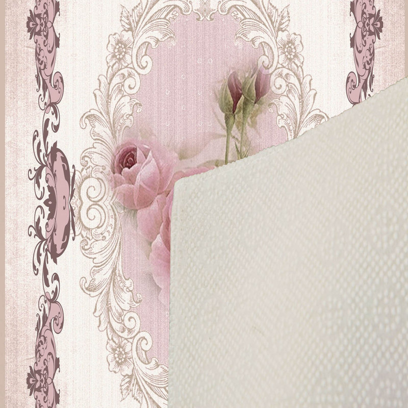 Stylish Woven Carpet, 31.5 x 47.2 inches | 100% Polyester, Pile Height: 0.04 inches, Total Height: 0.31 inches | Antibacterial, Non-Slip PVC Felt Underside | Machine Washable, Perfect for Living Room & Bedroom Decor