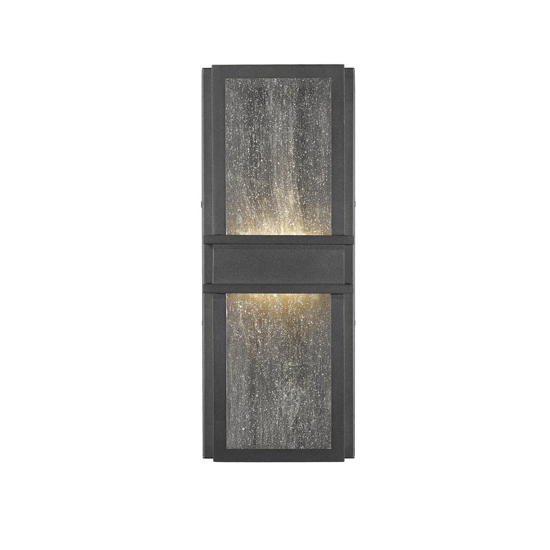 Plafonnier encastré d'extérieur 2 lumières Alresford, H 18 po x l 7 po x P 3,25 po