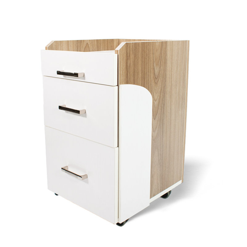 Commode à 2 tiroirs Seneca, Brun
