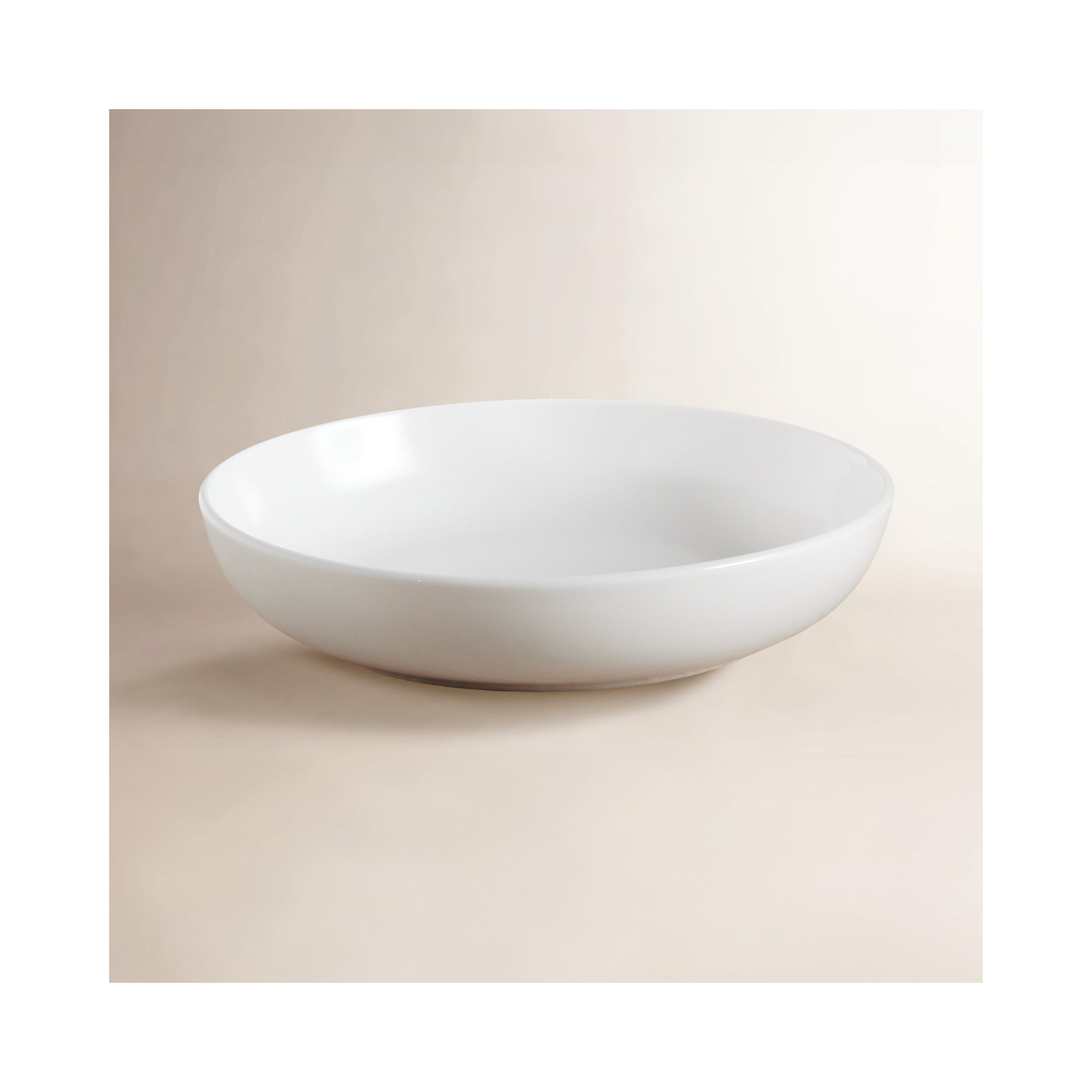 Izie Universal Stoneware Pasta Bowl, White