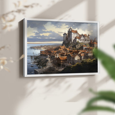 Paysage, série XCI, reproduction encadrée