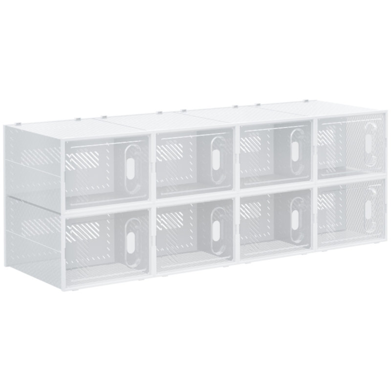 8 Pair Shoe Storage Box