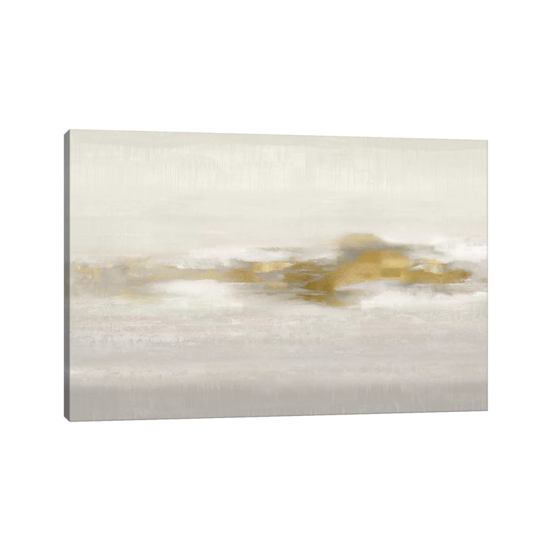 Ethereal With Gold II by Rachel Springer - Print on Canvas, Wrapped Canvas, 20.32 cm H x 30.48 cm W