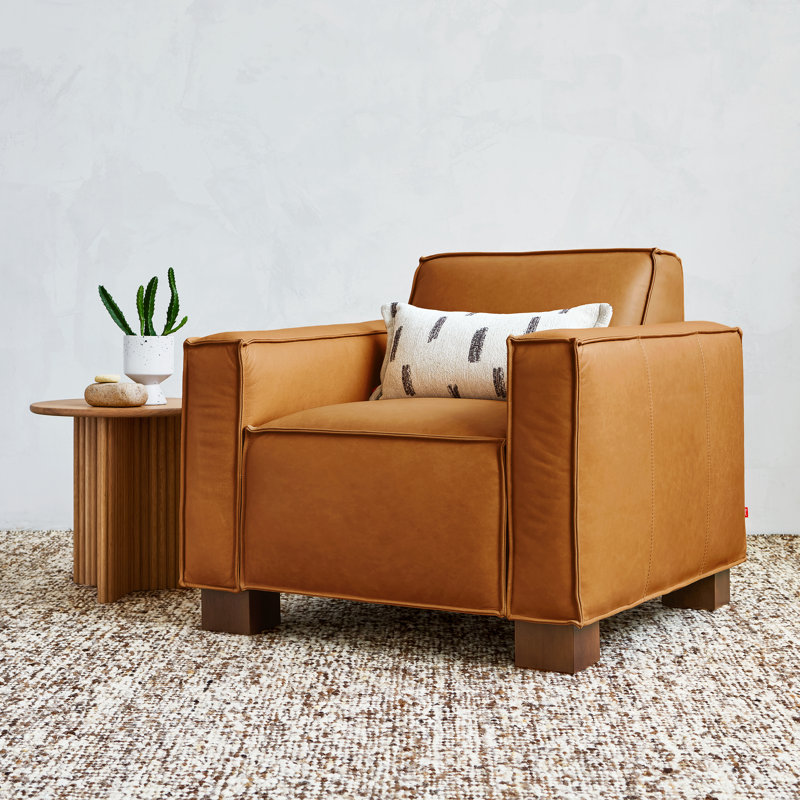 Cabot Chair, Tucson Sienna Leather