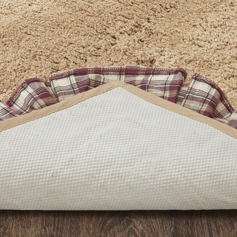 Beckham 100% Cotton Non-Slip Bath Mat, 27" W x 48" L