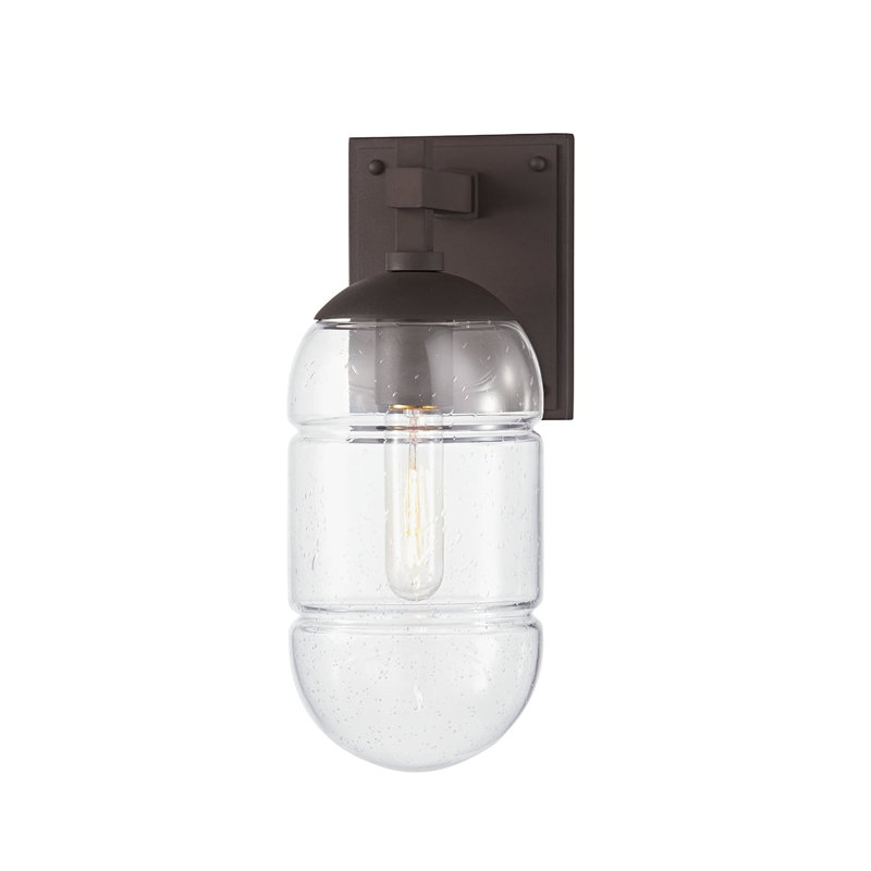 Poston 1 Light Wall Sconce, 13.25" H x 5" W x 6.5" D