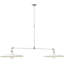 Piatto 63" Linear Pendant with Shade-716309866