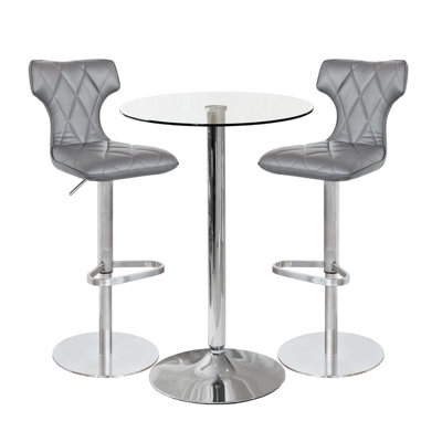 Greer Glass Dining Set