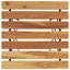 Teak Solid Wood Outdoor Bistro Table , 21.26 " W 21.65 " D