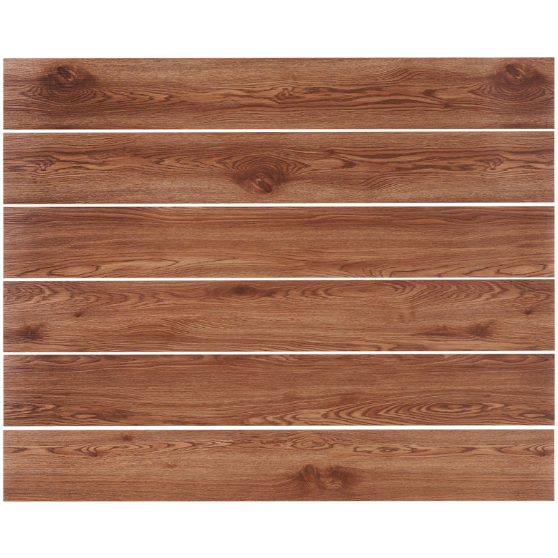 Revive 6mil Waterproof 6.3" x 48.4" Glue Down Luxury Vinyl Tile Flooring (36 Sq. Ft. / Case), Opulence Oak